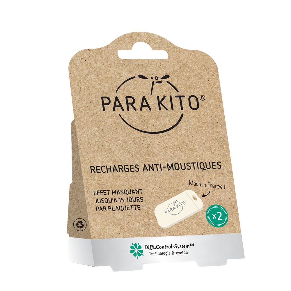 Para Kito Recargas Antimosquitos X2 2 Plaquettes