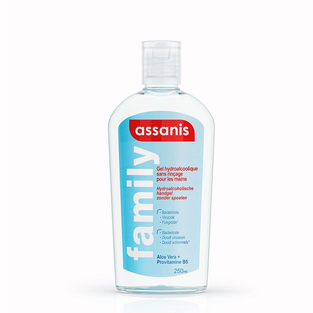 Assanis Family Gel Hidroalcohólico Sin Aclarado Avec Bouchon 250ml