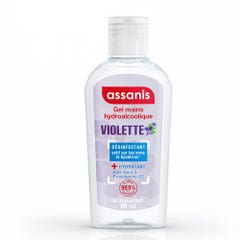 Assanis Pocket Parfumés Pocket Gel Hidroalcohólico Violeta Violette 80 ml