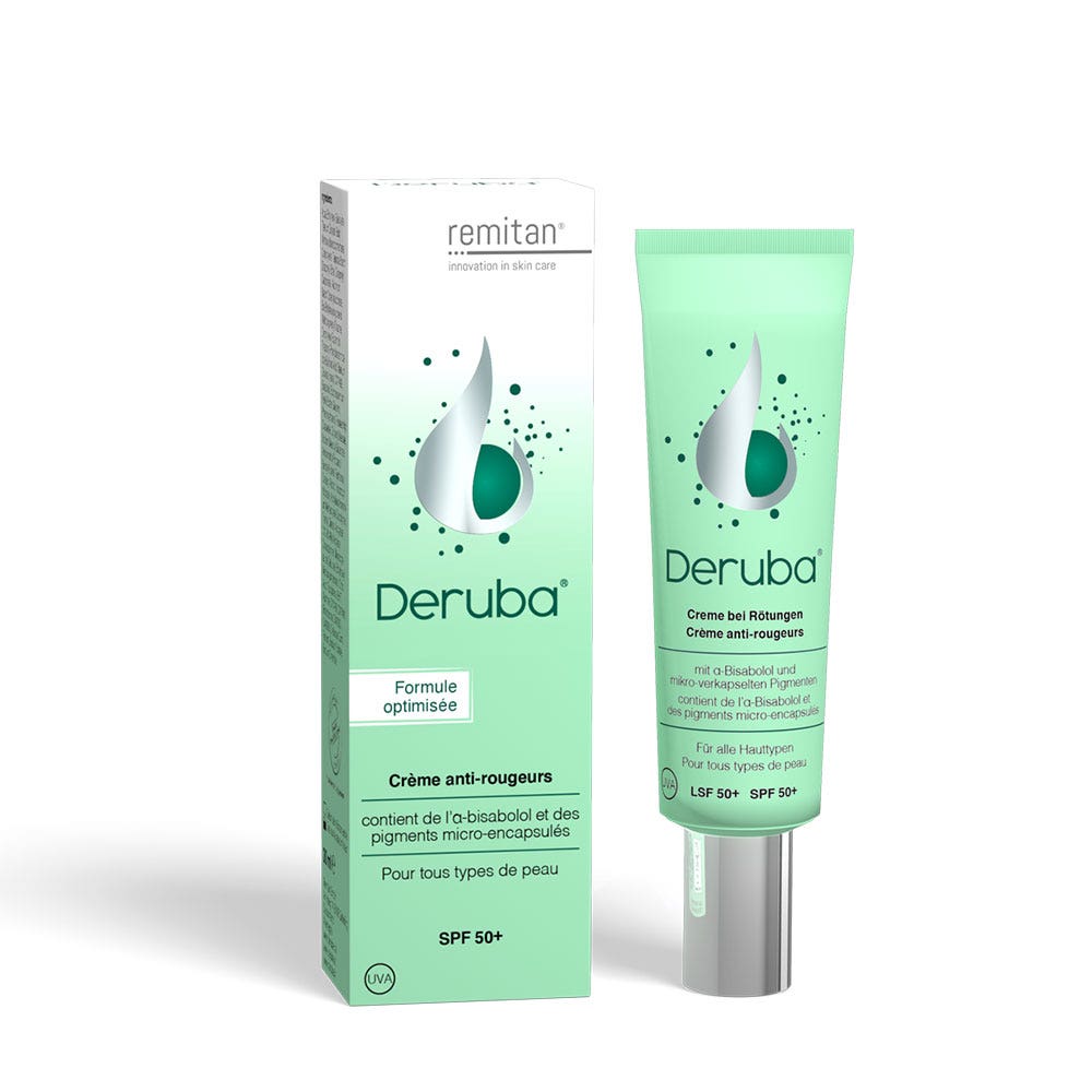 Deruba Crema especial antirojeces SPF50+ 30 ml