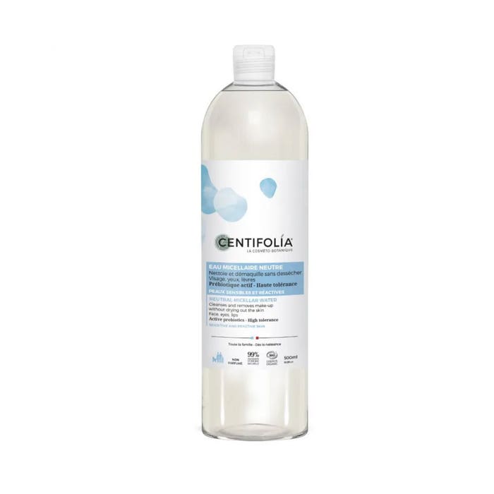 Agua micelar Bio 500 ml Neutre Centifolia
