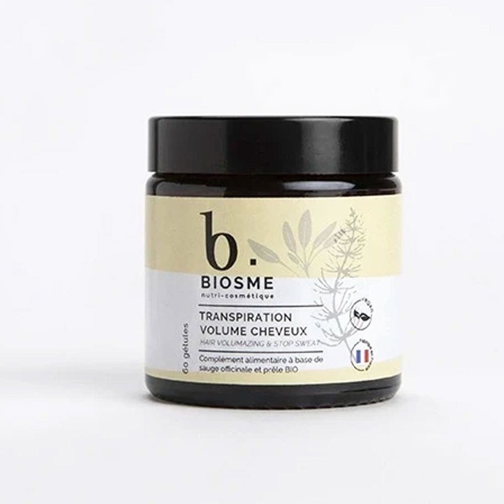 Biosme Sudoración y volumen capilar 60 cápsulas vegetales
