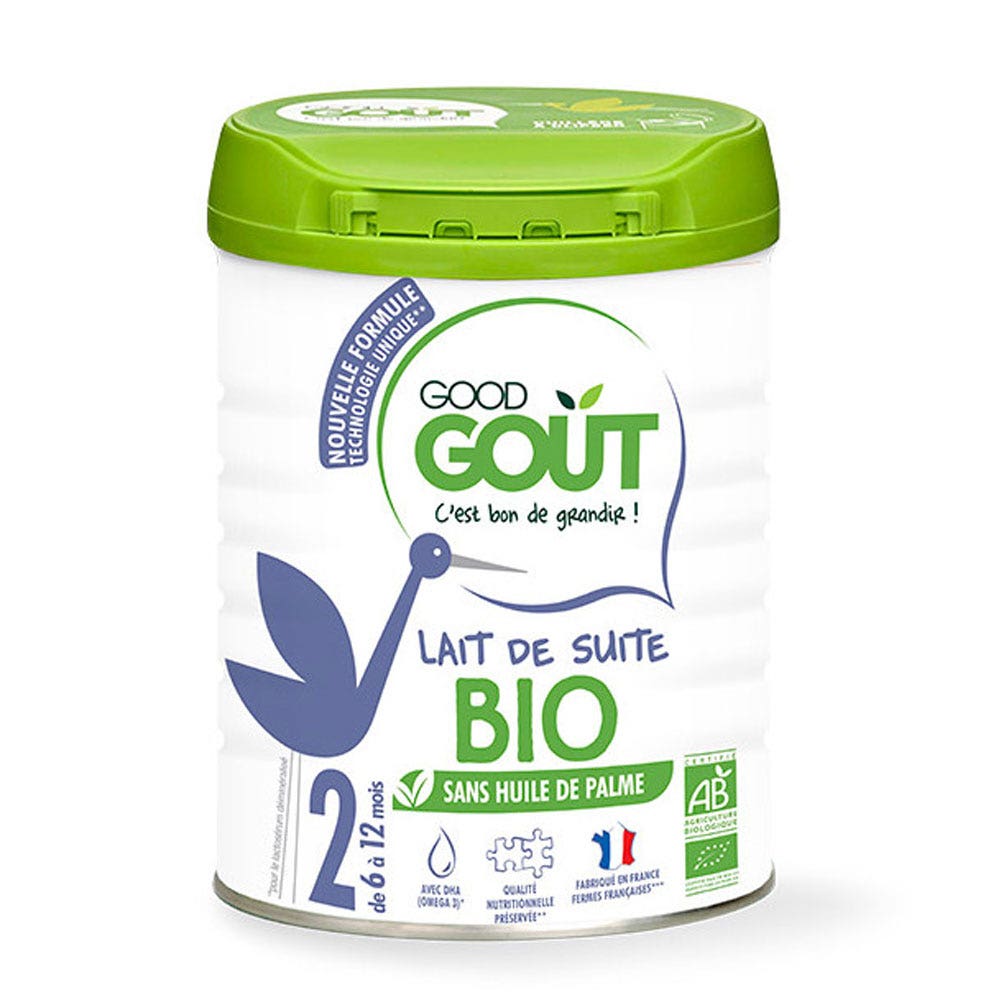 Good Gout Leche De Continuacion Bio De 6 Meses A 12 Meses 800g