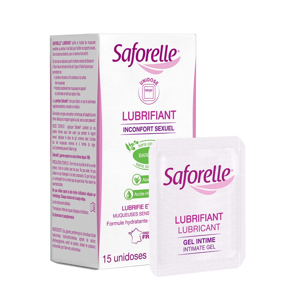 Saforelle Lubricante 15 Monodosis