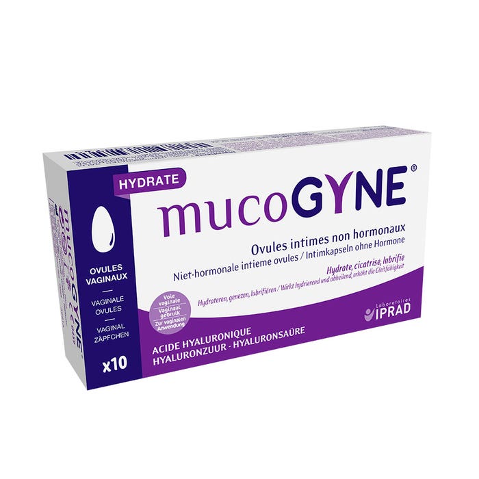 Óvulos Vaginales Íntimos No Hormonales x10 Mucogyne