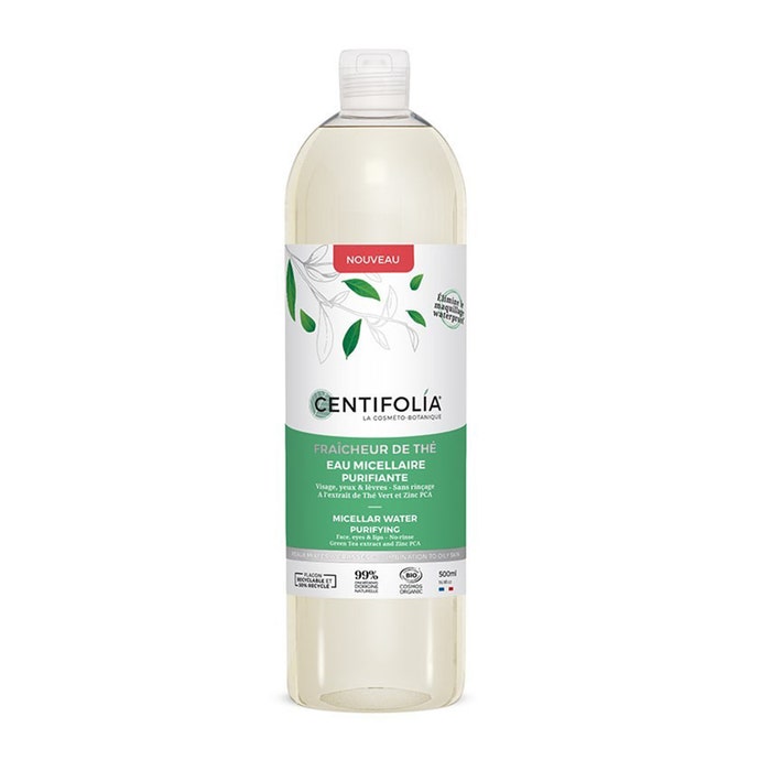Agua micelar purificante 500 ml Fraîcheur de Thé Centifolia