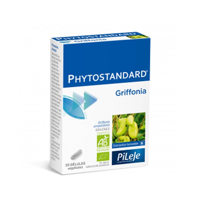 Phytostandard Griffonia Bio 20 Cápsulas Phytostandard Pileje