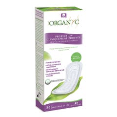 Organyc Slip para incontinencia urinaria Incontinencia leve x24