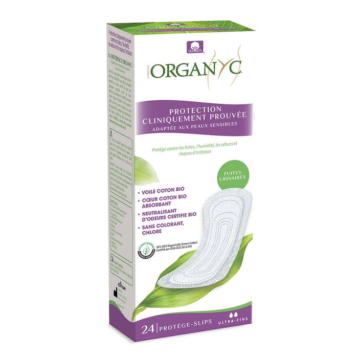 Slip para incontinencia urinaria x24 Incontinencia leve Organyc