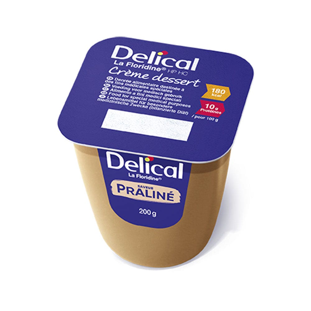 Delical Postre de crema HP/HC La Floridine 4x200g