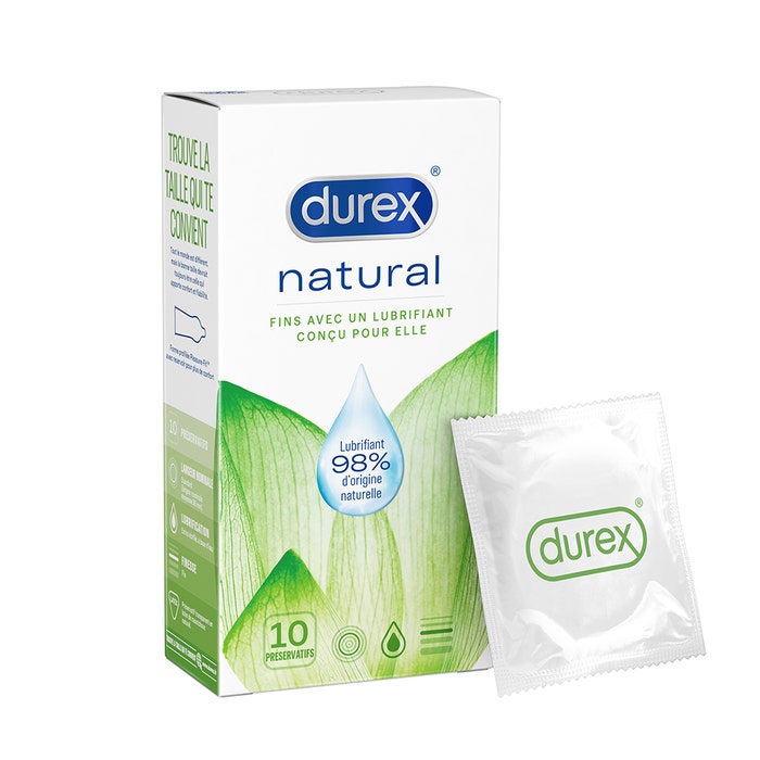 Préservatifs Natural X10 Durex