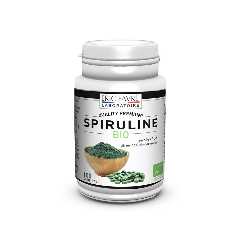 Eric Favre Espirulina Vegana Ecológica 100 Comprimidos