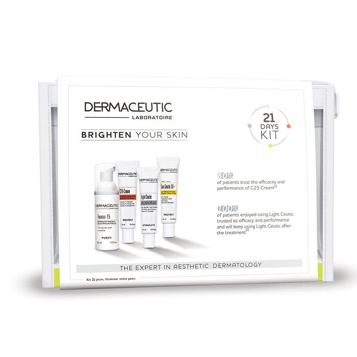 Dermaceutic Trousse Kit Unifiant Protocole Expert 21 Jours 82ml
