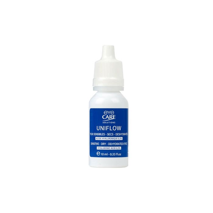 Colirio de hidratación y lubricación Uniflow 10 ml Eye Care Cosmetics