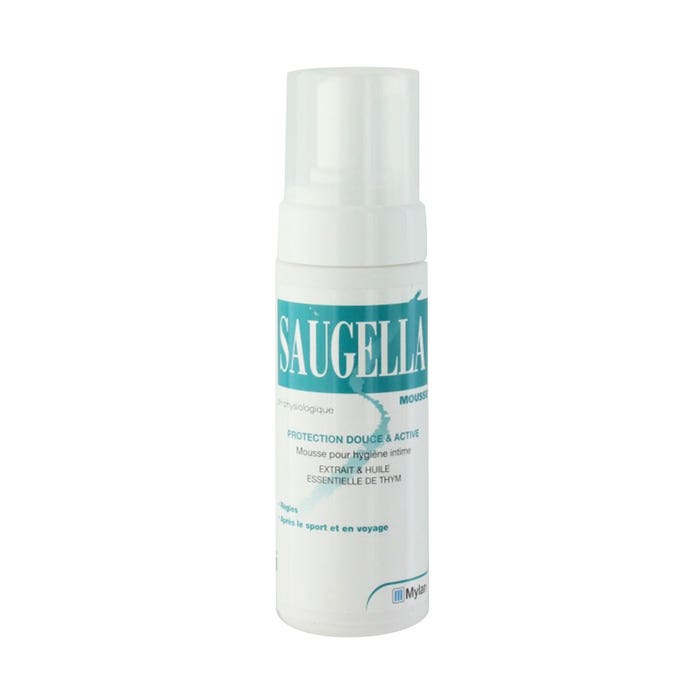Espuma de higiene íntima 150 ml Protección activa Saugella