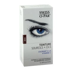 Swiss O Par Tinte de cejas y pestañas 12 aplicaciones
