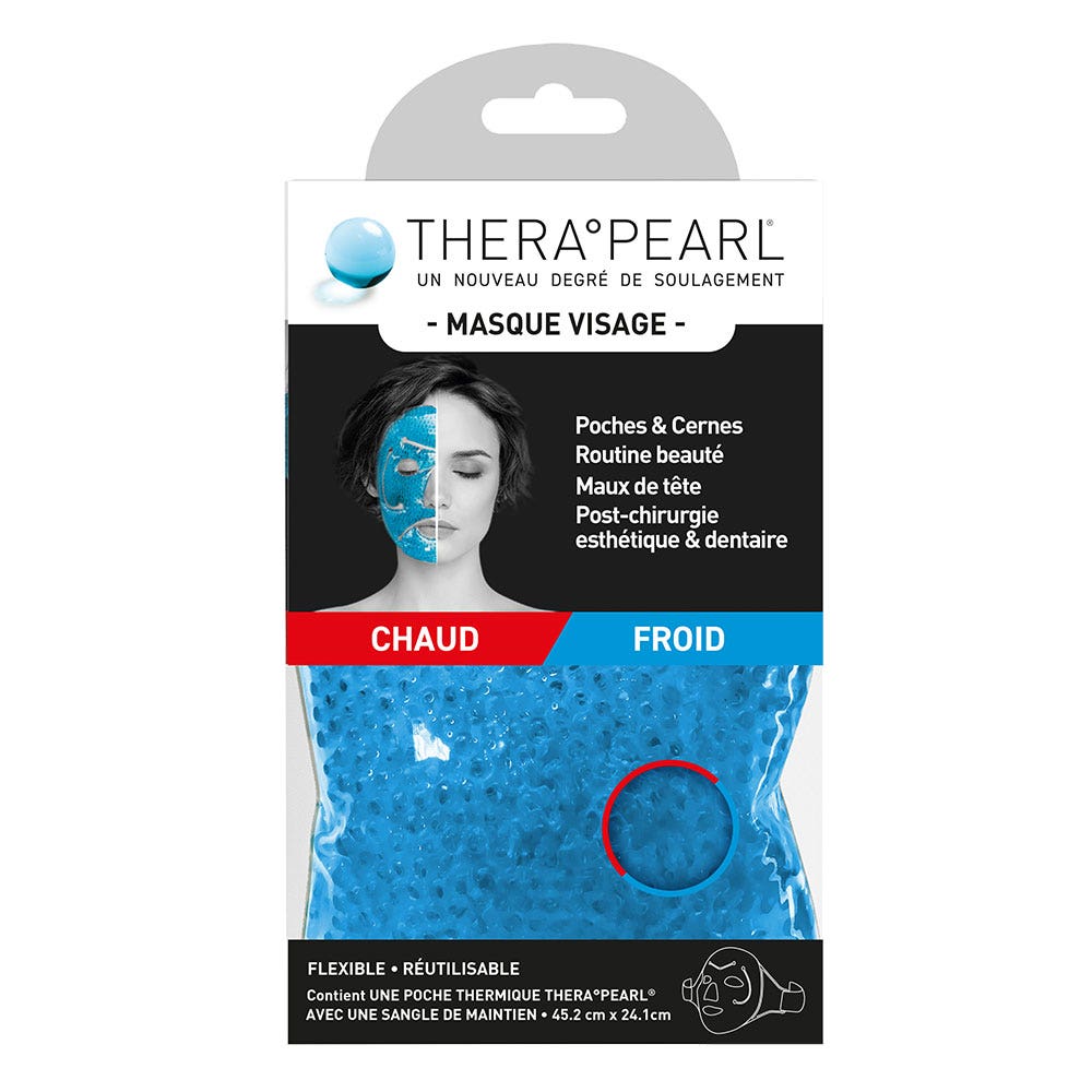 TheraPearl Terapia de frío o calor mascarilla facial