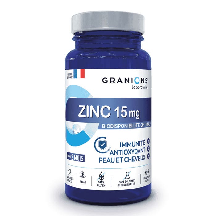 Granions ZINC Imunnity - Antioxidant x60 cápsulas
