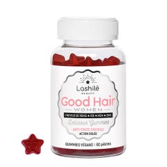 Lashilé Beauty Good Hair Women Anticaída Acciones específicas 60 gominolas