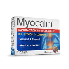 3C Pharma Myocalm Contracciones Musculares 30 Comprimidos 30 Comprimes