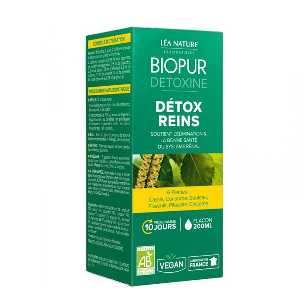 Biopur Coctel Detox Rinones Bio 200ml
