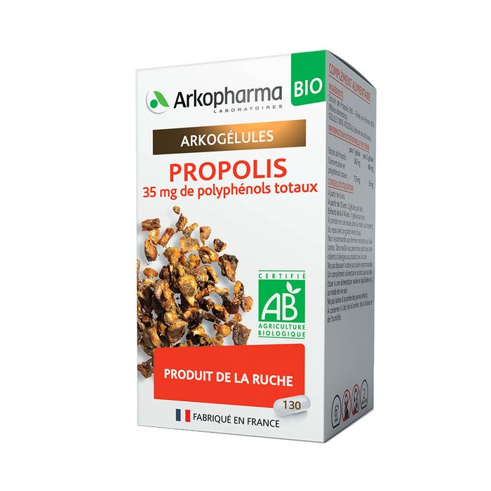 Arkopharma Arkogélules Propoleo bio 130 cápsulas