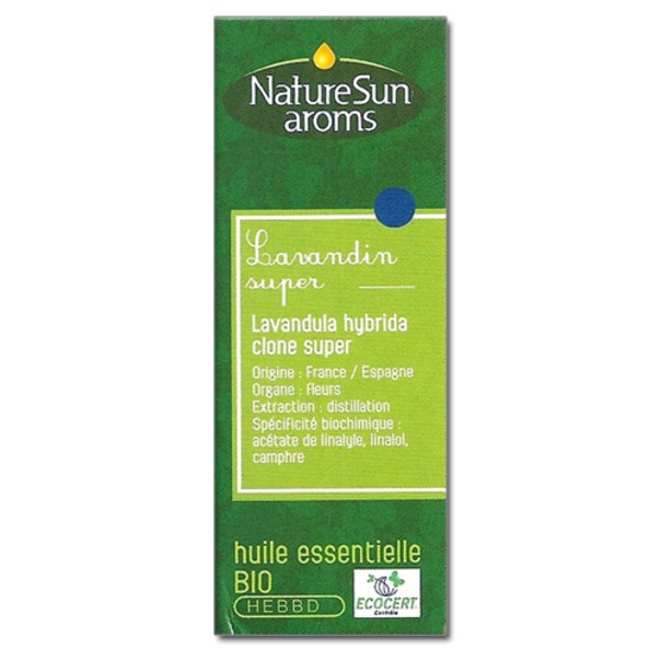 Aceite Esencial De Lavandin Super 30ml Naturesun Aroms