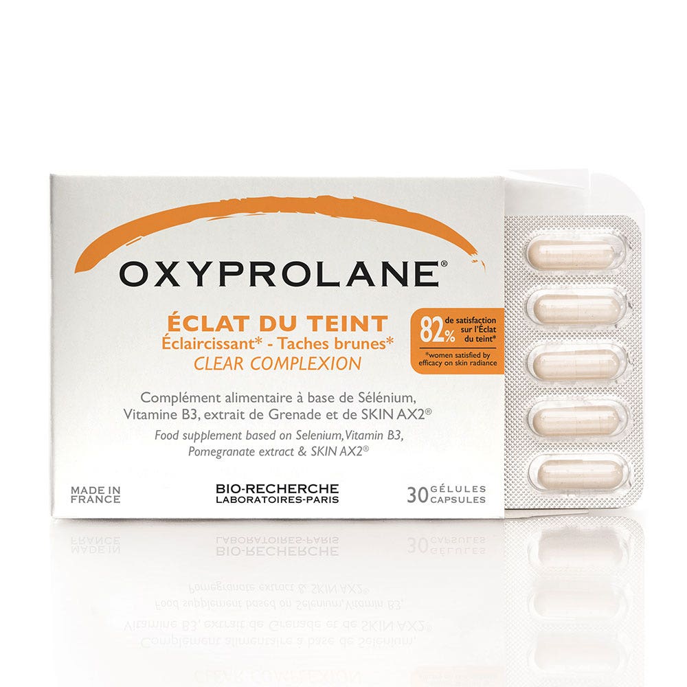 Bio-Recherche Oxiprolano Tez radiante 30 cápsulas