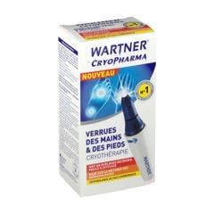Wartner Crioterapia Verrugas en manos y pies Cryopharma 14 ml