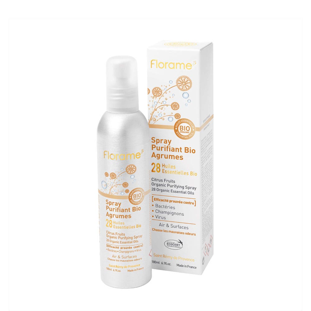 Florame Spray purificante bio cítricos aire y superficies 180ml