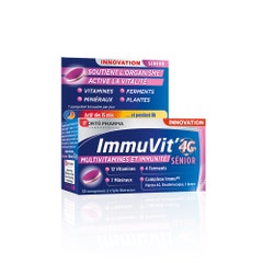 Forté Pharma ImmuVit'4G Immunea Senior vitaminas minerales y fermentos 30 comprimidos triple capa