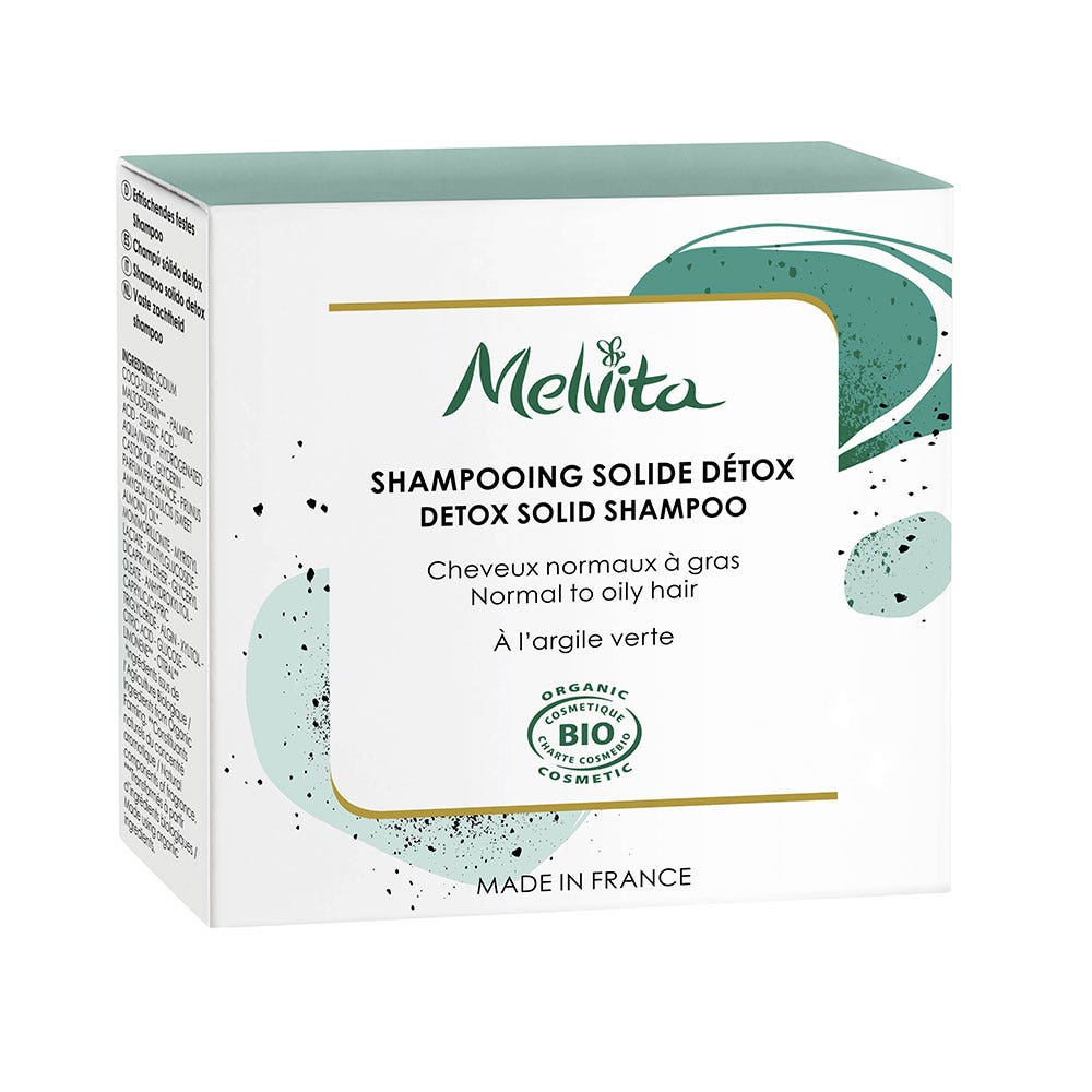Melvita Champú sólido detox bio 55g