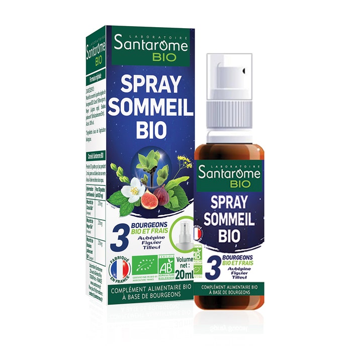 Santarome Spray orgánico para dormir Complexe de bourgeons 20 ml