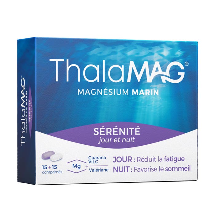 Thalamag Magnesio marino día y noche 30 comprimidos