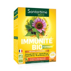 Santarome Immunea orgánica 2x10 comprimidos masticables