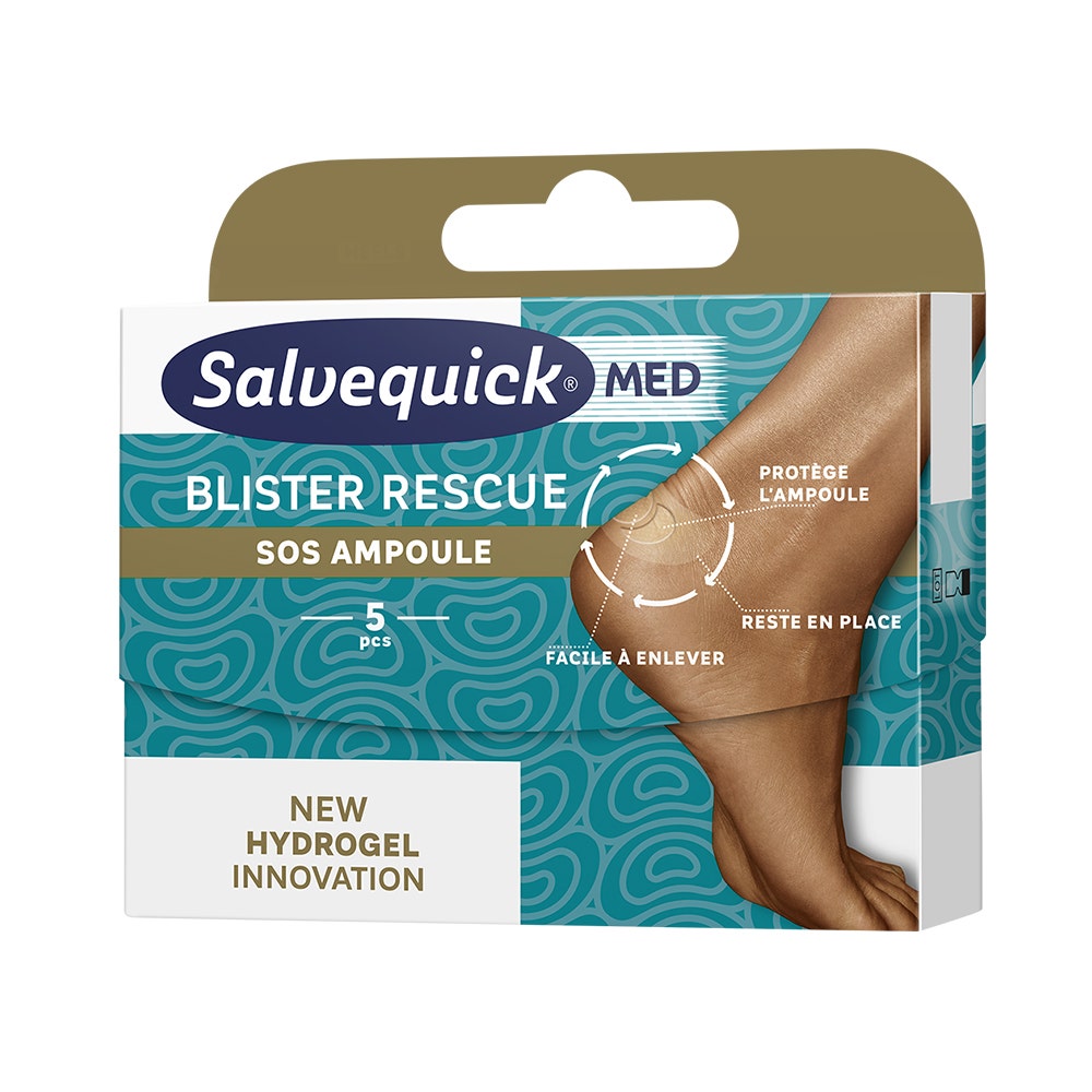Salvequick Rescate de ampollas Ampolla SOS x 5 piezas