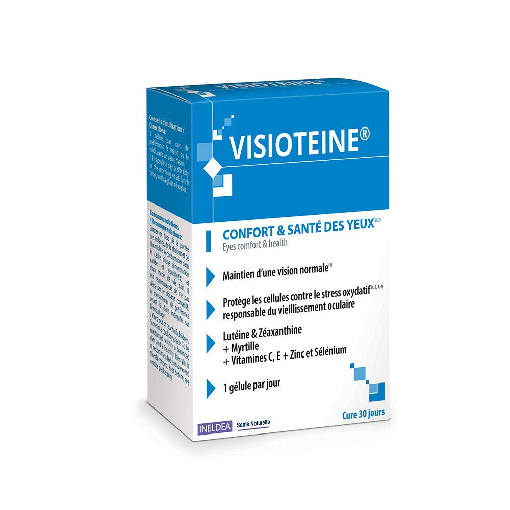 Ineldea Santé Naturelle Visioteína Confort y salud ocular 30 cápsulas