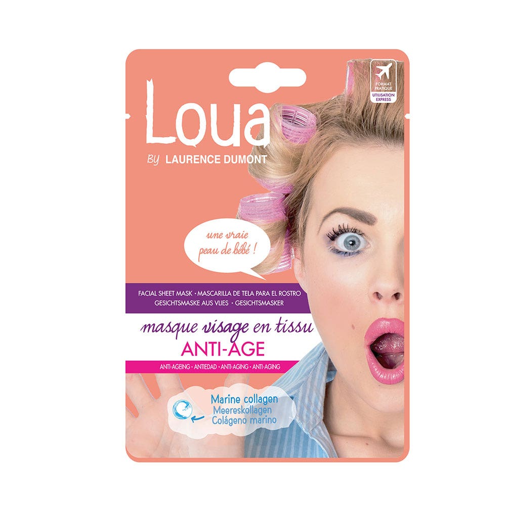 Loua Mascarilla facial antiedad piel madura 1 unidad