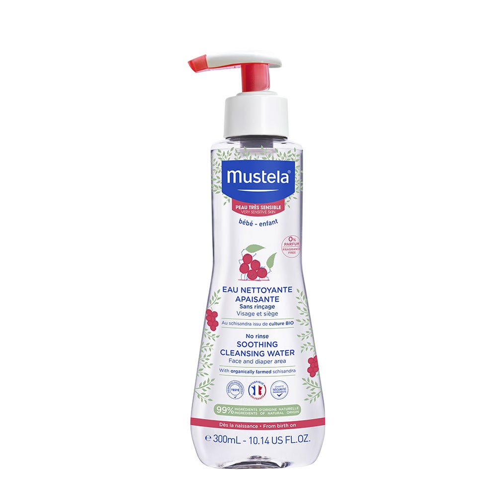 Mustela Eau Nettoyante Apaisante Peaux Tres Sensibles 300ml