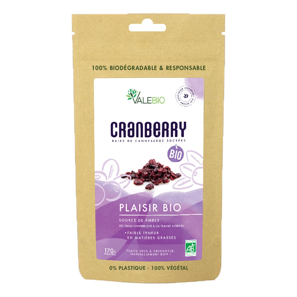 Valebio Superfruta del arándano rojo 170g