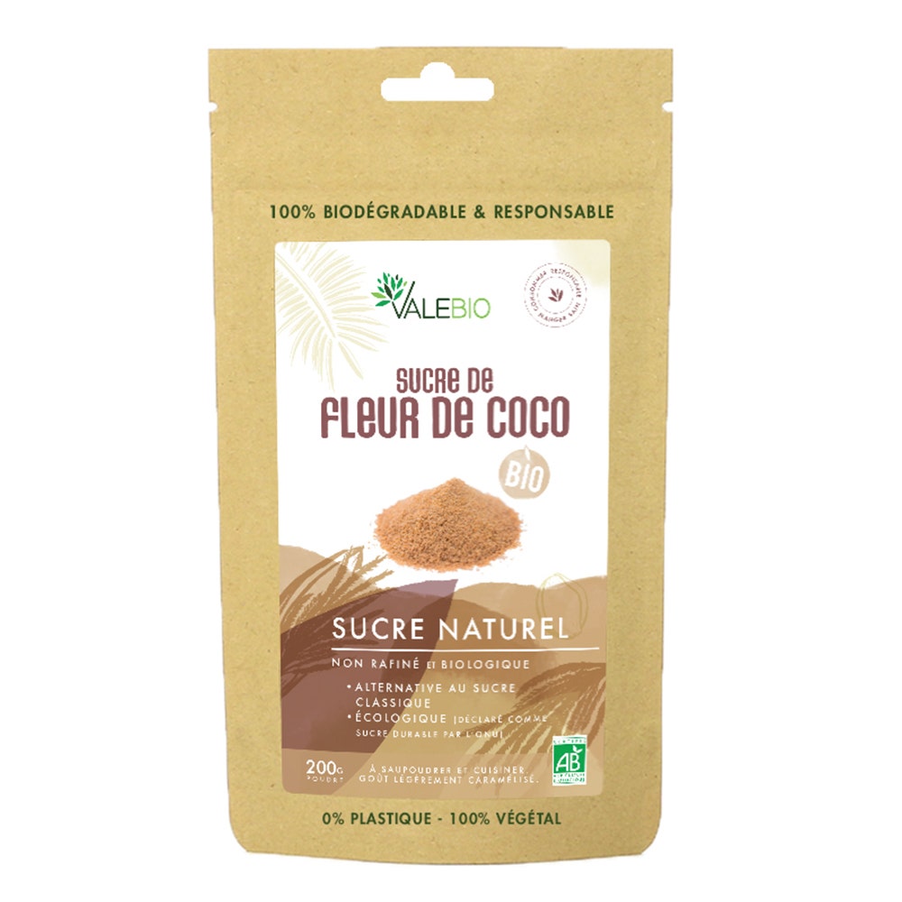 Valebio Sucre De Fleur De Coco Bio 200g