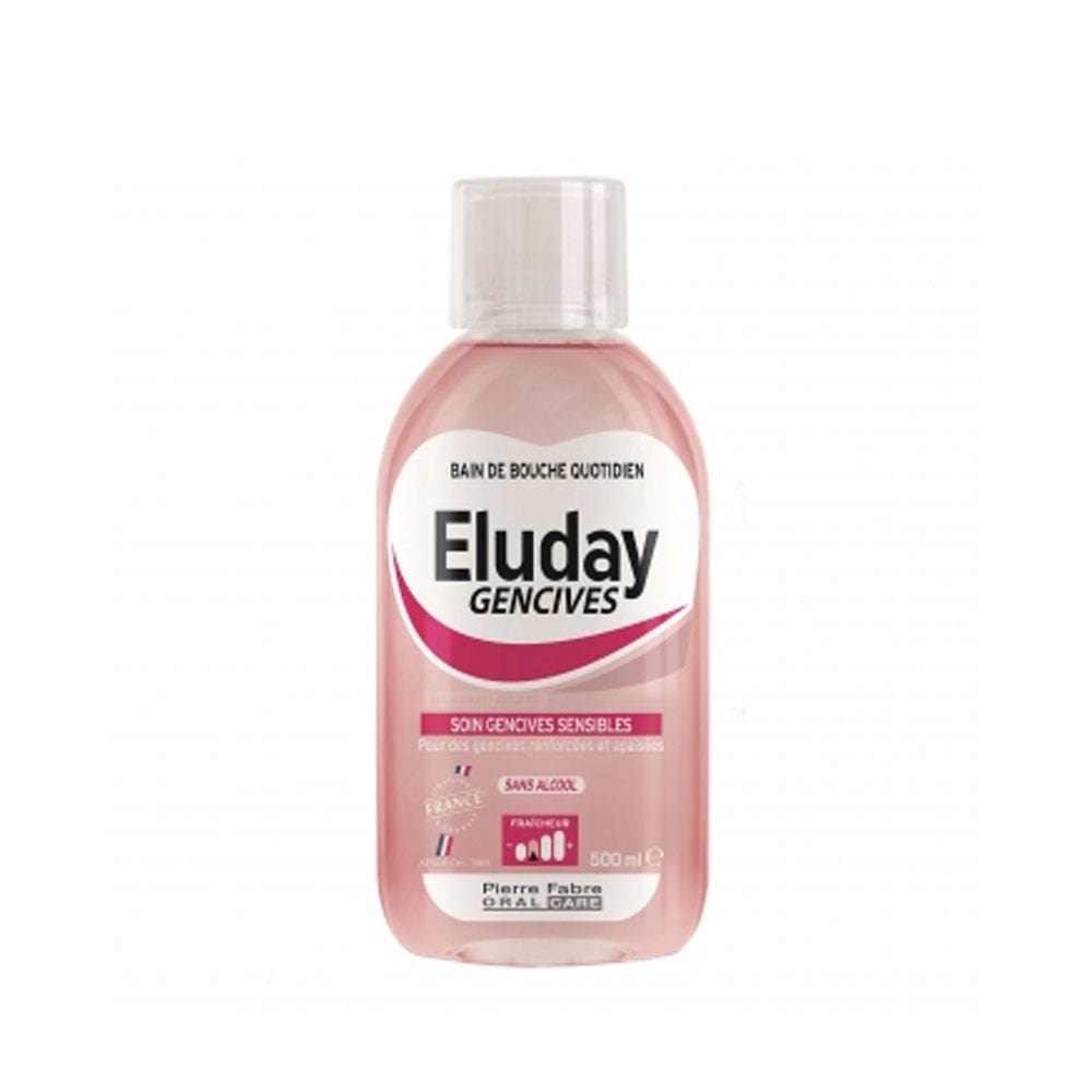 Eluday Enjuague bucal para encías sensibles 500 ml