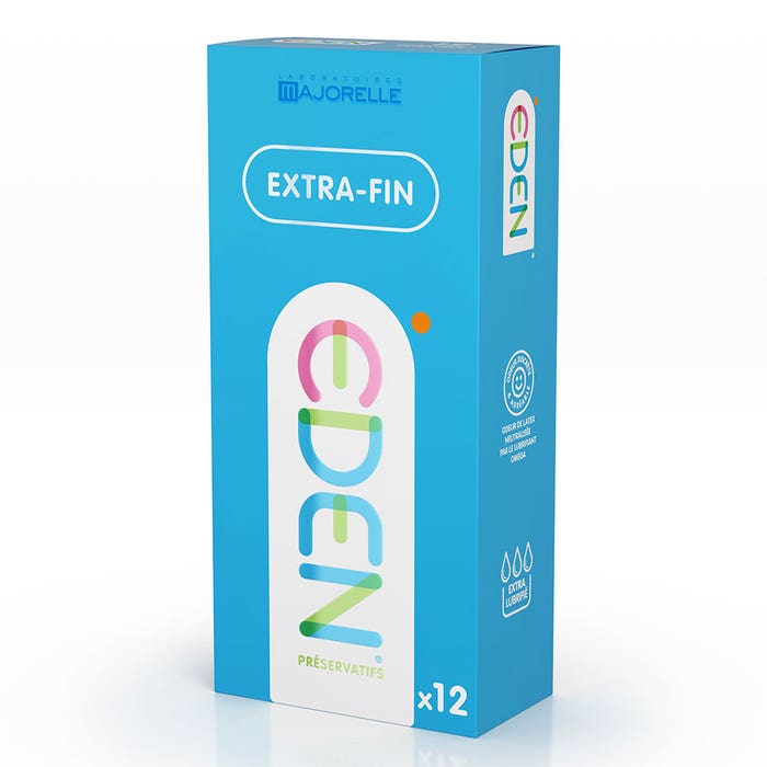 Preservativos Extrafinos x12 Eden Gen