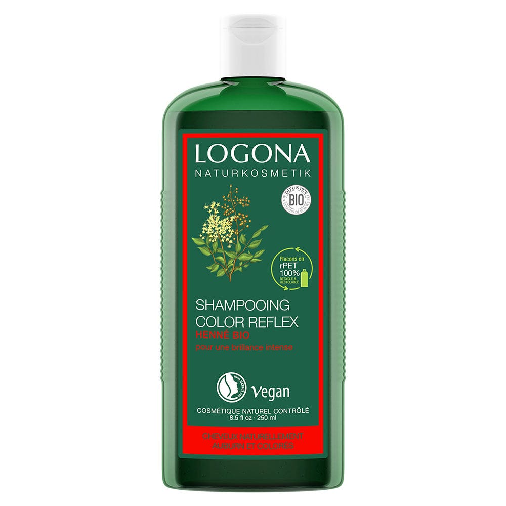 Logona Champú Henna Color Reflex 250 ml
