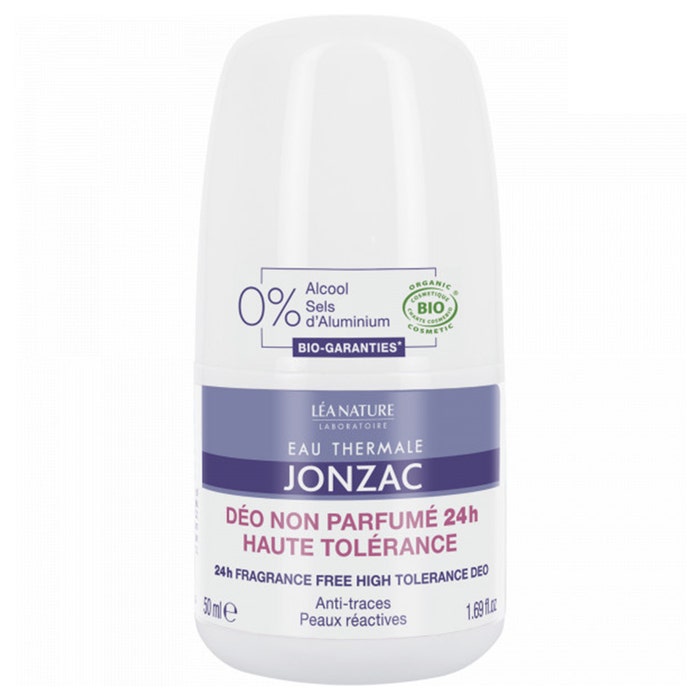 Desodorante sin perfume 24h alta tolerancia bio 50ml Eau thermale Jonzac