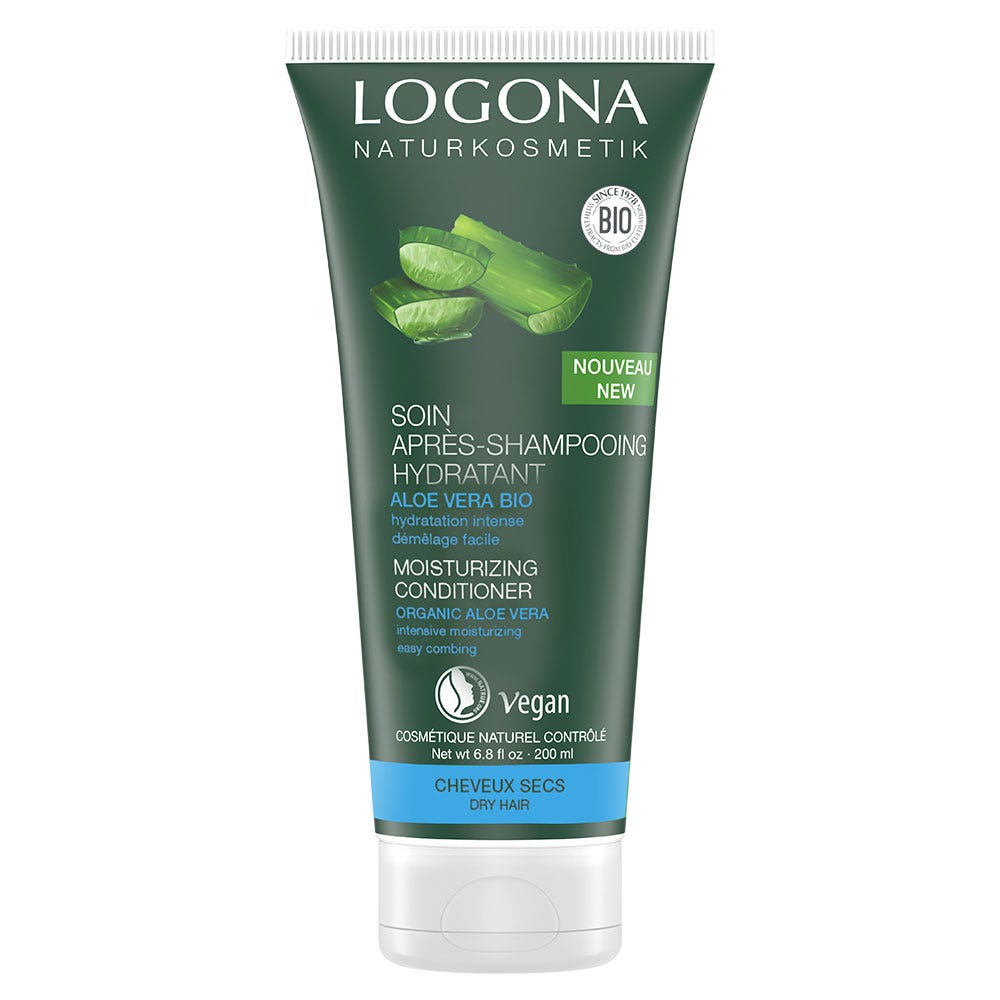 Logona Acondicionador hidratante de aloe vera ecológico 200 ml