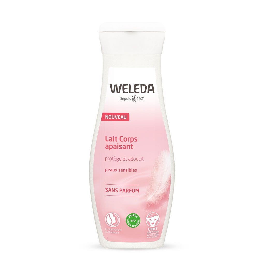 Weleda Leche corporal calmante sin perfume Peaux sensibles 200ml