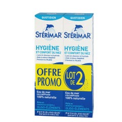Sterimar Higiene y confort nasal 2x100ml