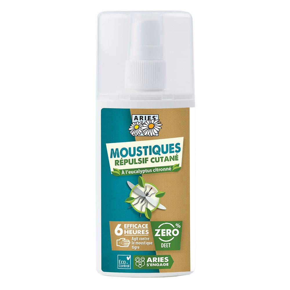 Aries Spray repelente cutáneo antimosquitos 100 ml