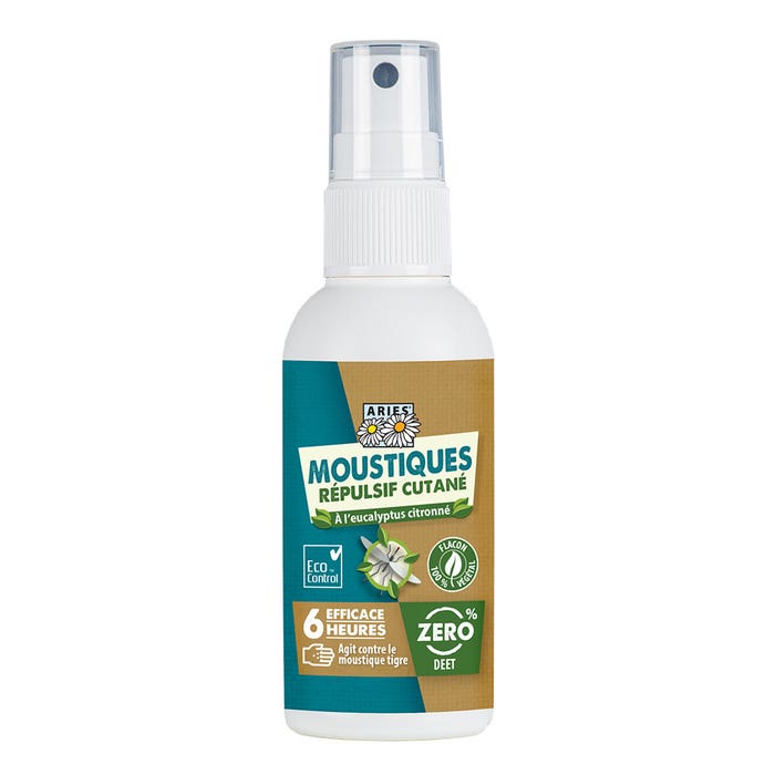 Spray repelente de mosquitos para la piel 75 ml Aries